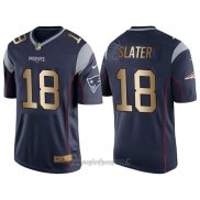 Maglia NFL Gold Game New England Patriots Slater Profundo Blu
