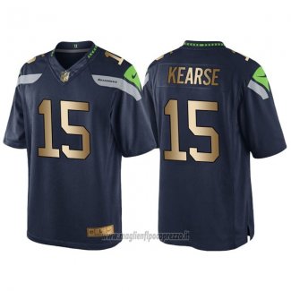 Maglia NFL Gold Game Seattle Seahawks Kearse Profundo Blu