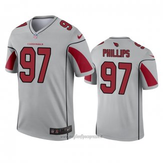 Maglia NFL Legend Arizona Cardinals Jordan Phillips Inverted Grigio