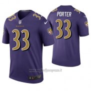 Maglia NFL Legend Baltimore Ravens Jackson Porter Viola Color Rush