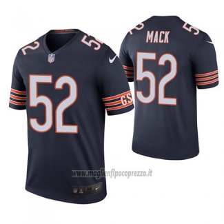 Maglia NFL Legend Chicago Bears Khalil Mack Blu Color Rush