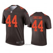 Maglia NFL Legend Cleveland Browns Sione Takitaki Alternato 2020 Marrone