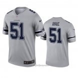 Maglia NFL Legend Dallas Cowboys Bradlee Anae Inverted Grigio