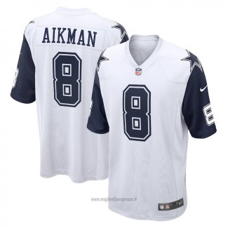 Maglia NFL Legend Dallas Cowboys Troy Aikman Alternato Bianco