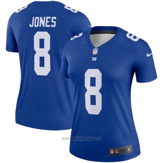 Maglia NFL Legend Donna New York Giants Daniel Jones Blu