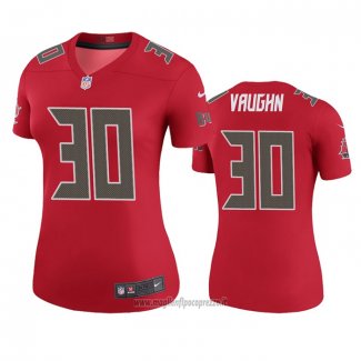 Maglia NFL Legend Donna Tampa Bay Buccaneers 30 Ke'shawn Vaughn Rosso