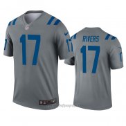 Maglia NFL Legend Indianapolis Colts Philip Rivers Inverted Grigio