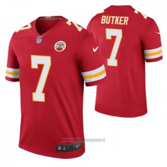 Maglia NFL Legend Kansas City Chiefs 7 Harrison Butker Color Rush Rosso