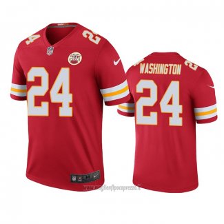 Maglia NFL Legend Kansas City Chiefs Deandre Washington Rosso Color Rush