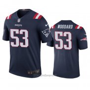 Maglia NFL Legend New England Patriots Dustin Woodard Blu Color Rush