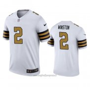 Maglia NFL Legend New Orleans Saints Jameis Winston Bianco Color Rush
