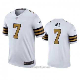Maglia NFL Legend New Orleans Saints Men Taysom Hill Bianco Color Rush