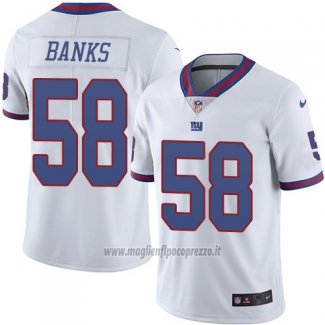 Maglia NFL Legend New York Giants Banks Bianco