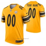 Maglia NFL Legend Pittsburgh Steelers Personalizzate Giallo