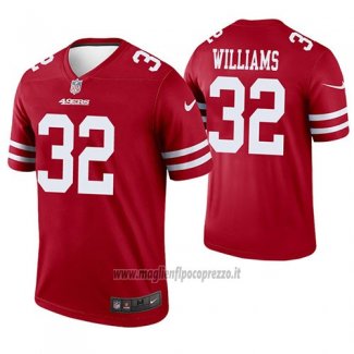 Maglia NFL Legend San Francisco 49ers Joe Williams Rosso