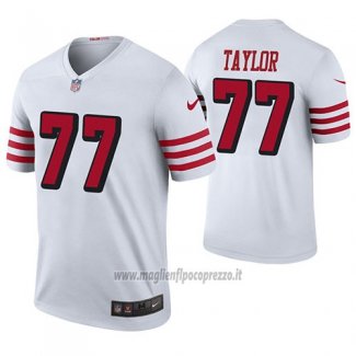 Maglia NFL Legend San Francisco 49ers Jullian Taylor Bianco Color Rush