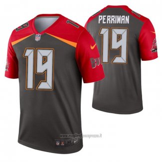 Maglia NFL Legend Tampa Bay Buccaneers Breshad Perriman Inverted Grigio