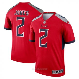 Maglia NFL Legend Tennessee Titans Julio Jones Inverted Rosso