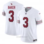 Maglia NFL Limited Arizona Cardinals Budda Baker Vapor F.u.s.e. Bianco