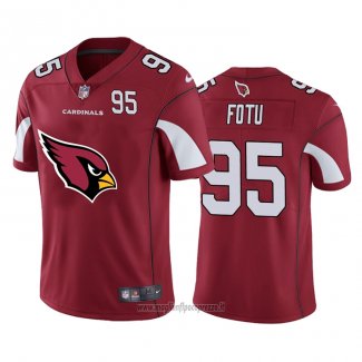 Maglia NFL Limited Arizona Cardinals Fotu Big Logo Number Rosso