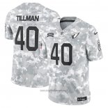 Maglia NFL Limited Arizona Cardinals Pat Tillman 2024 Salute To Service Retired Grigio