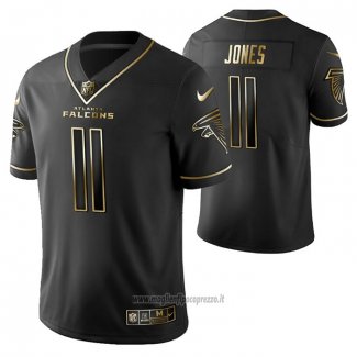 Maglia NFL Limited Atlanta Falcons Julio Jones Golden Edition Nero
