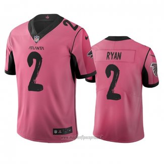 Maglia NFL Limited Atlanta Falcons Matt Ryan Citta Edition Rosa