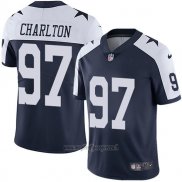 Maglia NFL Limited Bambino Dallas Cowboys 97 Charlton Nero Bianco