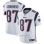Maglia NFL Limited Bambino New England Patriots 87 Gronkowski Bianco