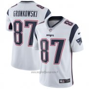 Maglia NFL Limited Bambino New England Patriots 87 Gronkowski Bianco