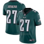 Maglia NFL Limited Bambino Philadelphia Eagles 27 Malcolm Jenkins Verde Stitched Vapor Untouchable