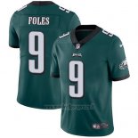 Maglia NFL Limited Bambino Philadelphia Eagles 9 Nick Foles Verde Stitched Vapor Untouchable