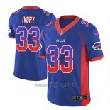 Maglia NFL Limited Buffalo Bills Chris Ivory Blu 2018 Rush Drift Fashion