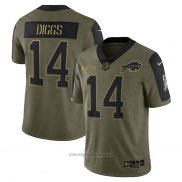 Maglia NFL Limited Buffalo Bills Stefon Diggs 2021 Salute To Service Verde