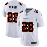 Maglia NFL Limited Cincinnati Bengals Mixon Logo Dual Overlap Bianco