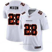 Maglia NFL Limited Cincinnati Bengals Mixon Logo Dual Overlap Bianco