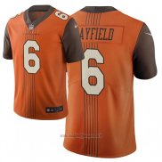 Maglia NFL Limited Cleveland Browns Baker Mayfield Citta Edition Marrone
