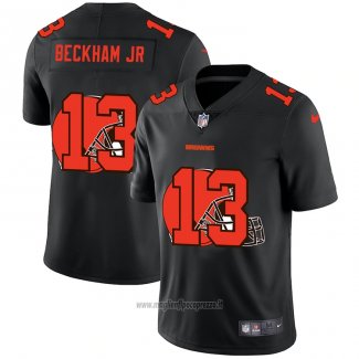 Maglia NFL Limited Cleveland Browns Beckham JR Logo Dual Overlap Nero