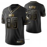 Maglia NFL Limited Cleveland Browns David Njoku Golden Edition Nero
