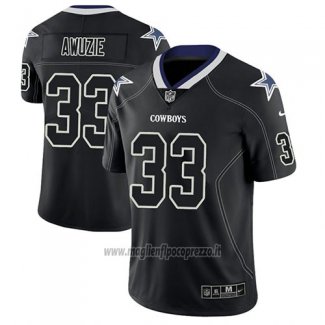 Maglia NFL Limited Dallas Cowboys Chidobe Awuzie Nero Color Rush 2018 Lights Out