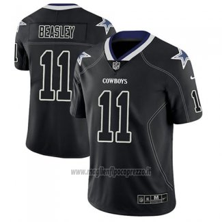 Maglia NFL Limited Dallas Cowboys Cole Beasley Nero Color Rush 2018 Lights Out