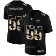 Maglia NFL Limited Dallas Cowboys Vander Esch Statue Of Liberty Fashion Nero