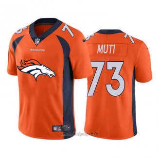 Maglia NFL Limited Denver Broncos Muti Big Logo Arancione