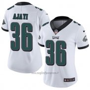 Maglia NFL Limited Donna Philadelphia Eagles 36 Ajayi Bianco