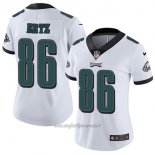 Maglia NFL Limited Donna Philadelphia Eagles 86 Ertz Bianco