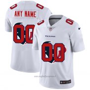 Maglia NFL Limited Houston Texans Personalizzate Logo Dual Overlap Bianco