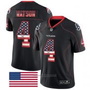 Maglia NFL Limited Houston Texans Watson Rush USA Flag Nero