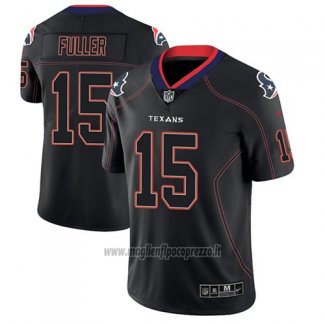 Maglia NFL Limited Houston Texans Will Fuller Nero Color Rush 2018 Lights Out