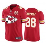 Maglia NFL Limited Kansas City Chiefs Gonzalez Big Logo Number Rosso