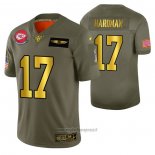 Maglia NFL Limited Kansas City Chiefs Mecole Hardman 2019 Salute To Service Verde